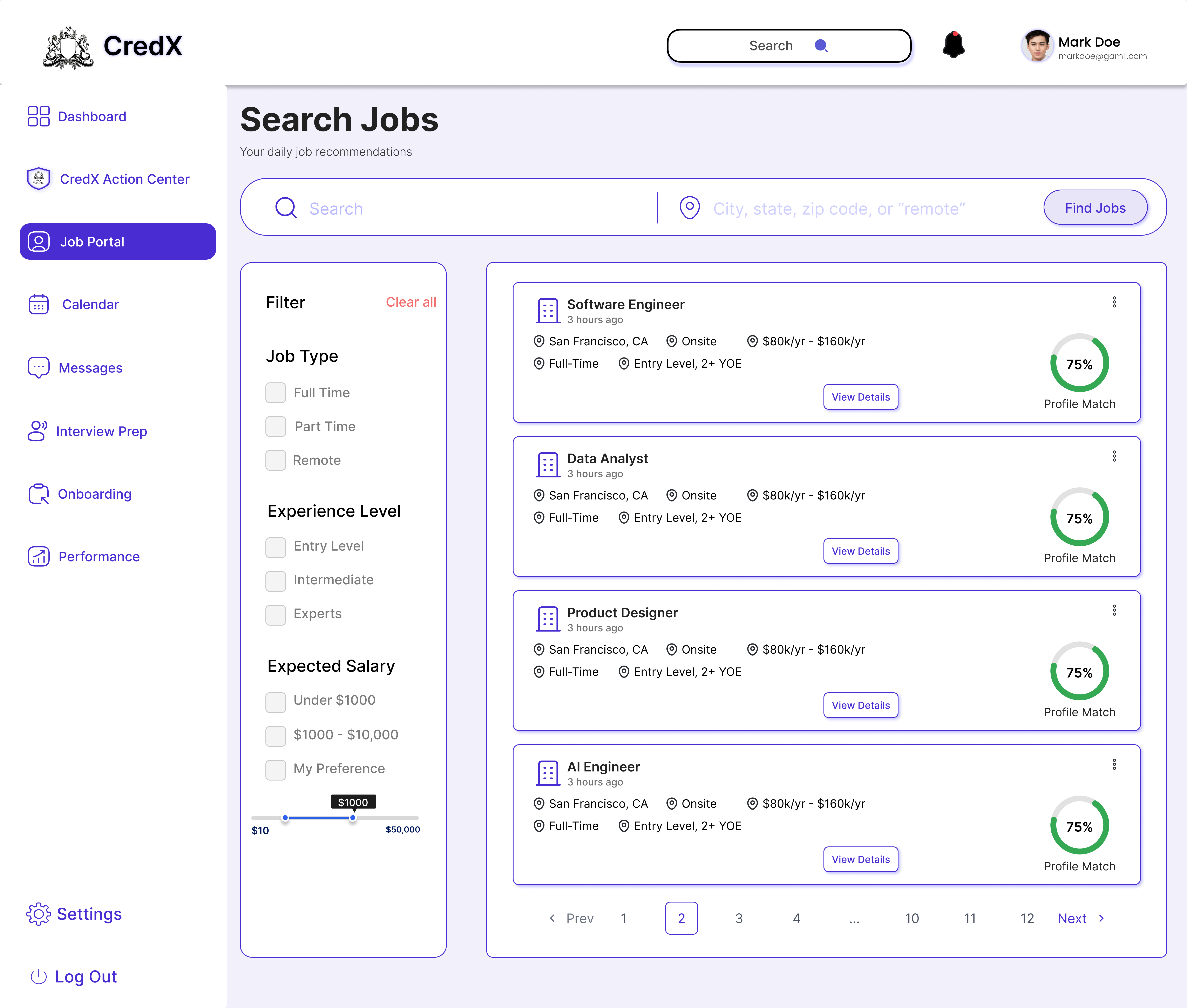 Apply for a Job